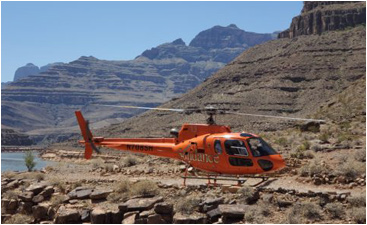 Paseo en helicoptero Gran Cañon